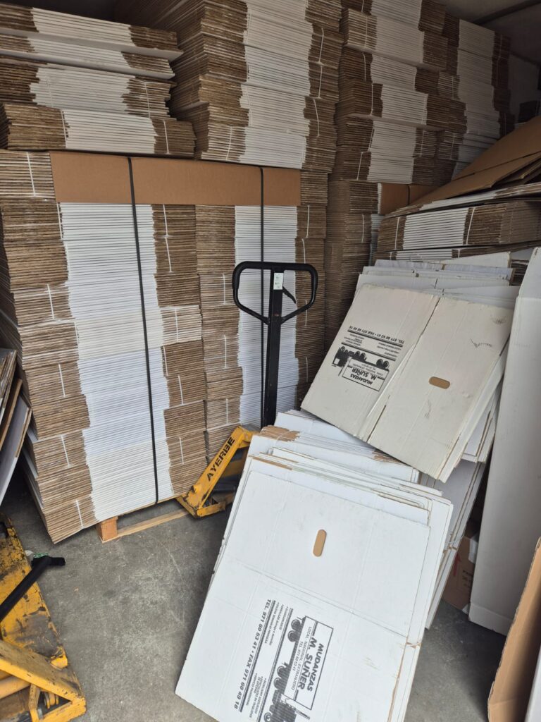 Material para mudanzas · Papel burbuja